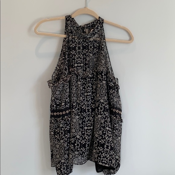 Misa Los Angeles shoulder cutout blouse - Picture 6 of 8